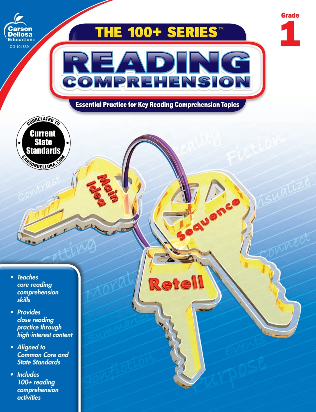 Reading Comprehension, Grade 1 - (PDF/EPUB Version)