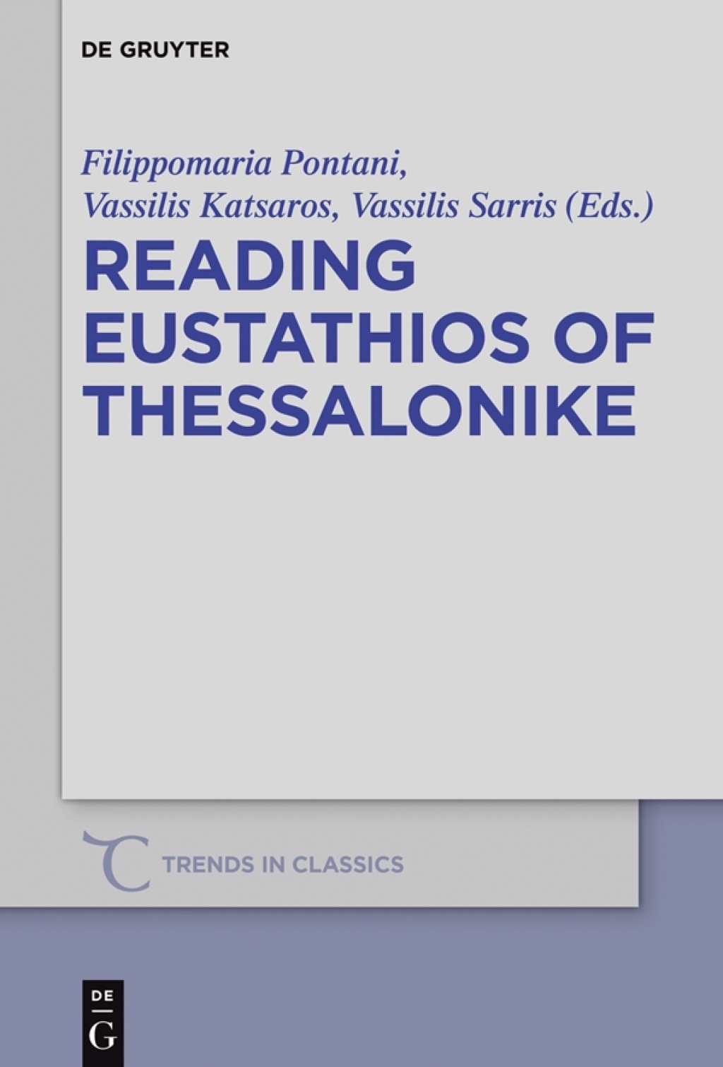 Reading Eustathios of Thessalonike 1st Edition â€“ PDF/EPUB Version Downloadable