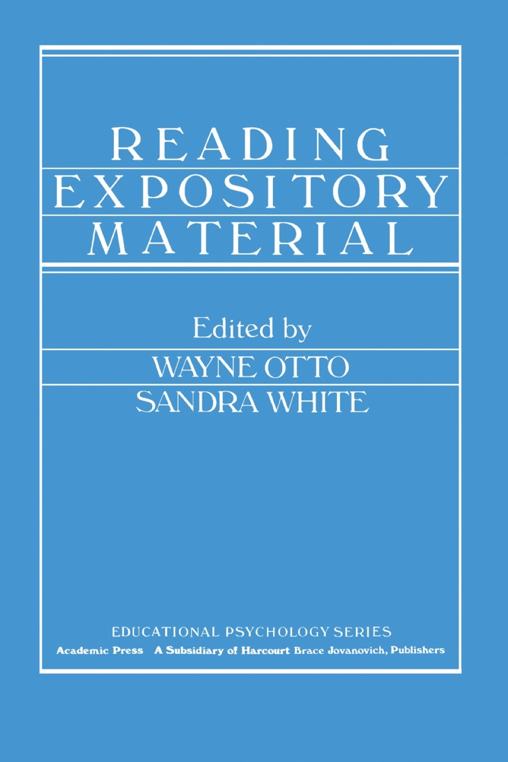 Reading Expository Material 1st Edition â€“ PDF/EPUB Version Downloadable
