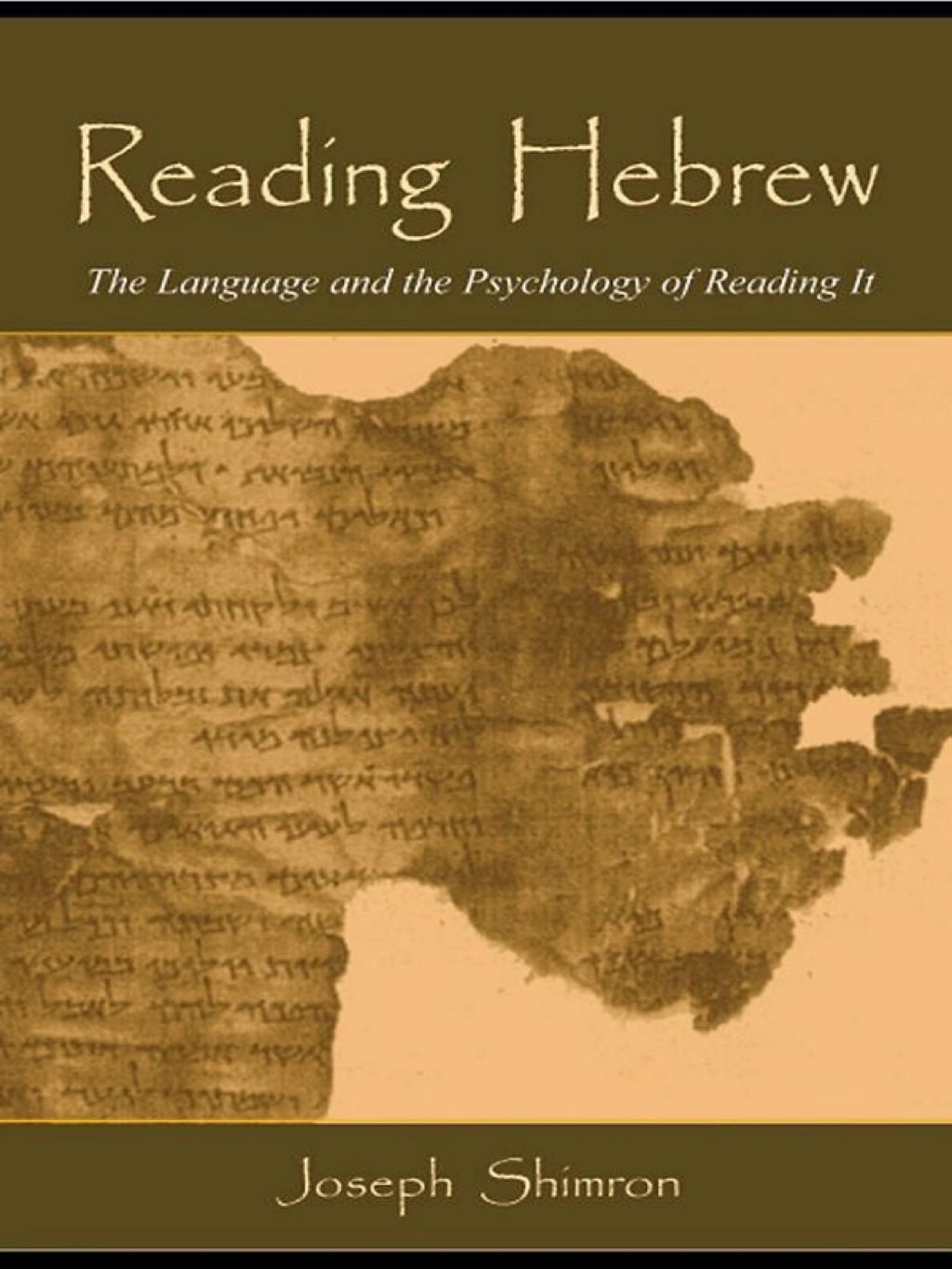 Reading Hebrew The Language and the Psychology of Reading It 1st Edition â€“ PDF/EPUB Version Downloadable