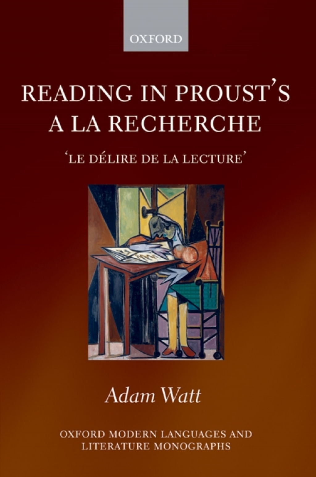 Reading in Proust's A la recherche 'le dÃ©lire de la lecture'  â€“ PDF/EPUB Version Downloadable