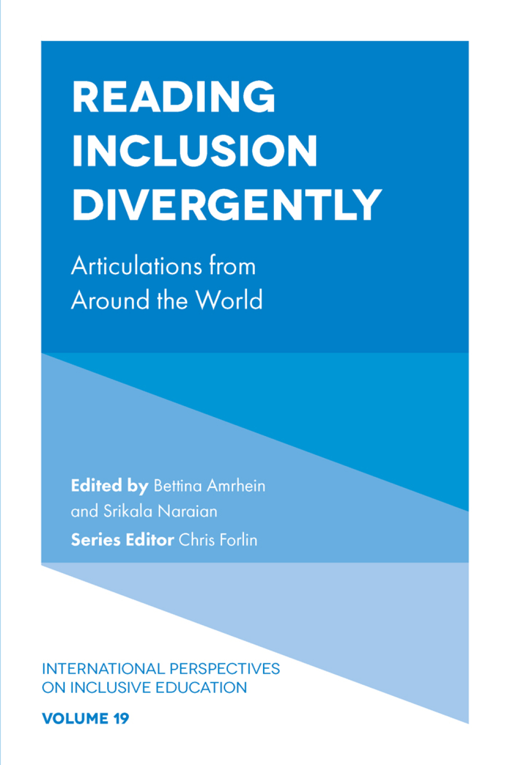 Reading Inclusion Divergently Articulations from Around the World  â€“ PDF/EPUB Version Downloadable