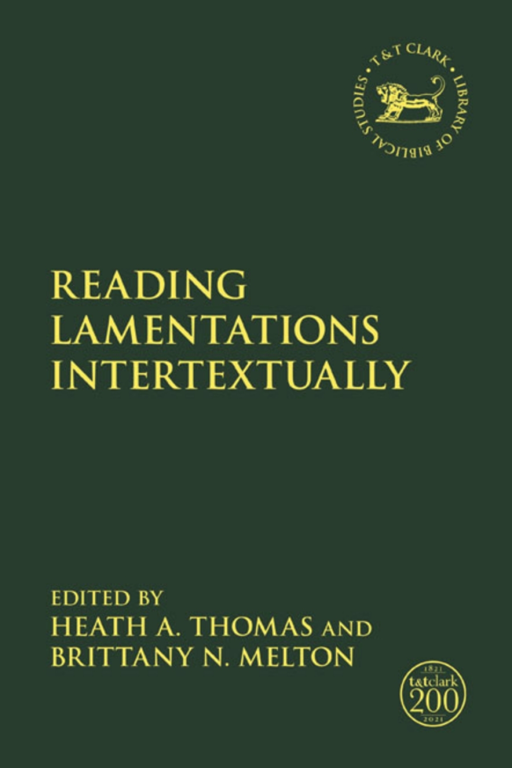 Reading Lamentations Intertextually 1st Edition â€“ PDF/EPUB Version Downloadable