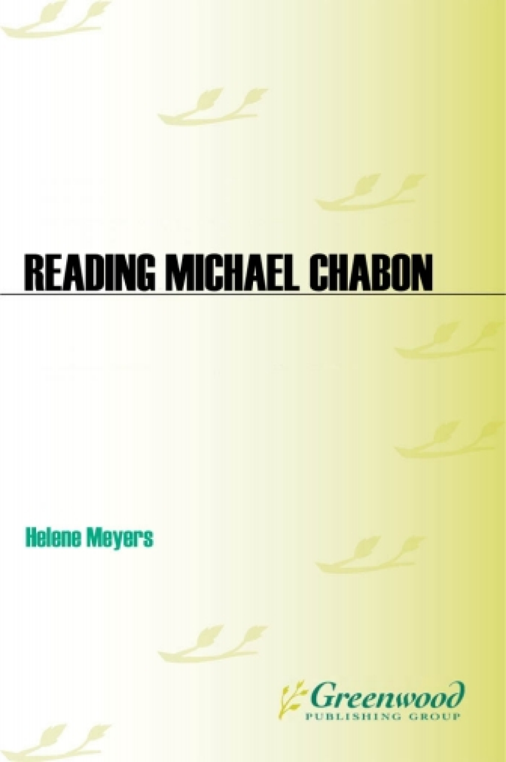 Reading Michael Chabon 1st Edition â€“ PDF/EPUB Version Downloadable