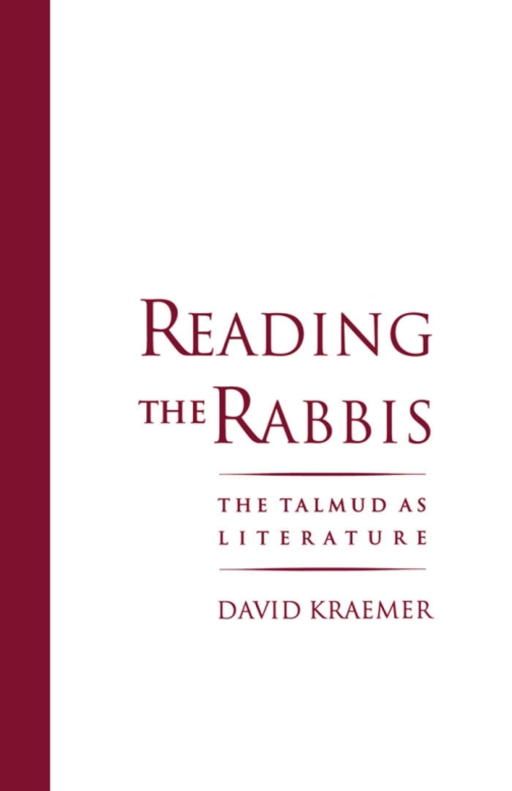 Reading the Rabbis The Talmud as Literature  â€“ PDF/EPUB Version Downloadable