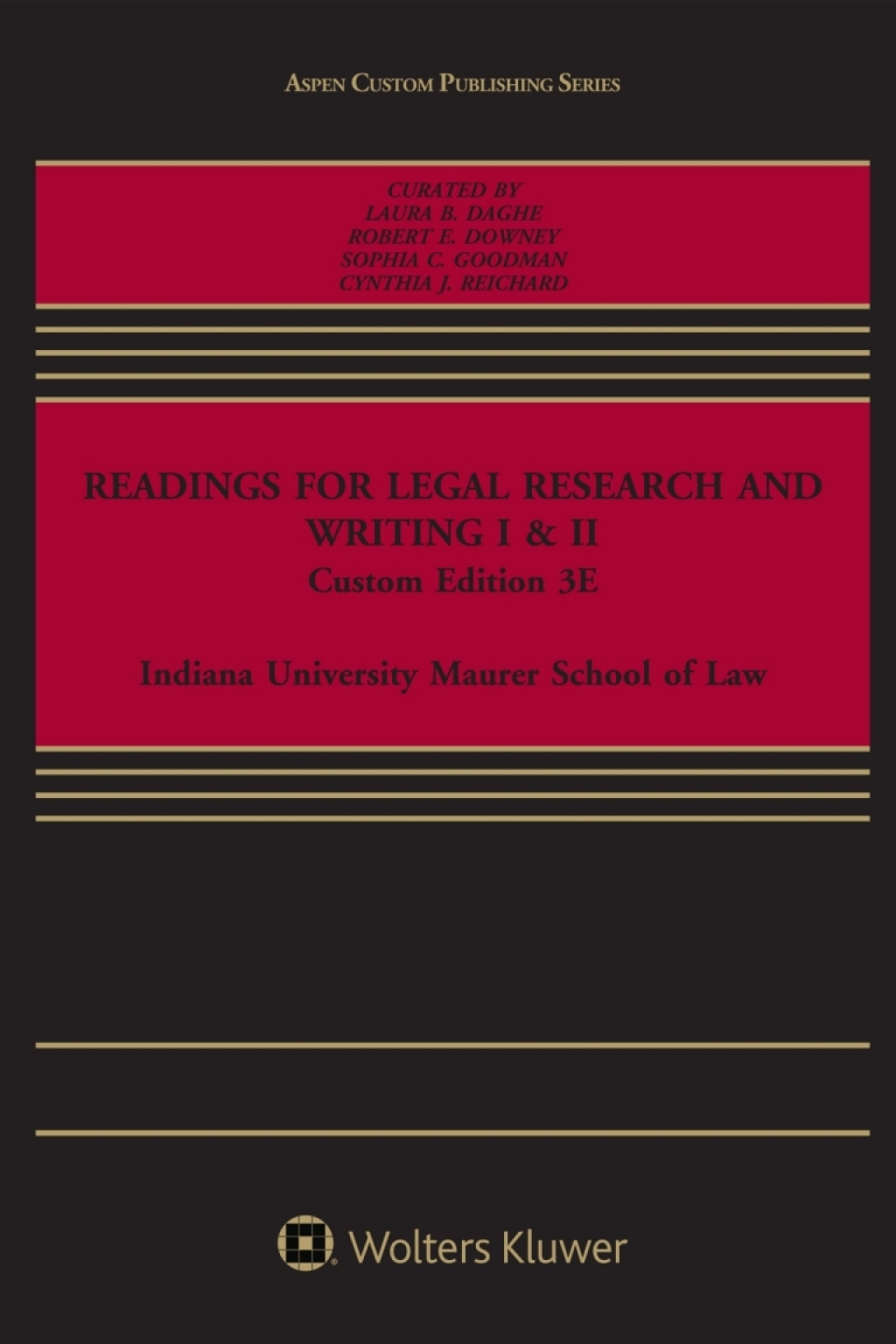 Readings for Legal Research and Writing I and II Custom Edition 3rd Edition â€“ PDF/EPUB Version Downloadable