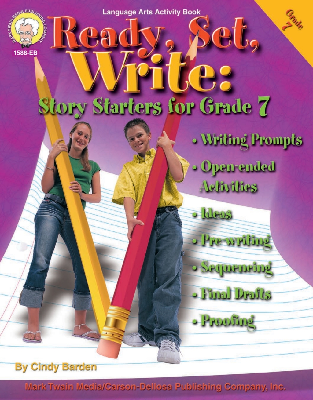 Ready, Set, Write, Grade 7 Story Starters for Grade 7 - (PDF/EPUB Version)
