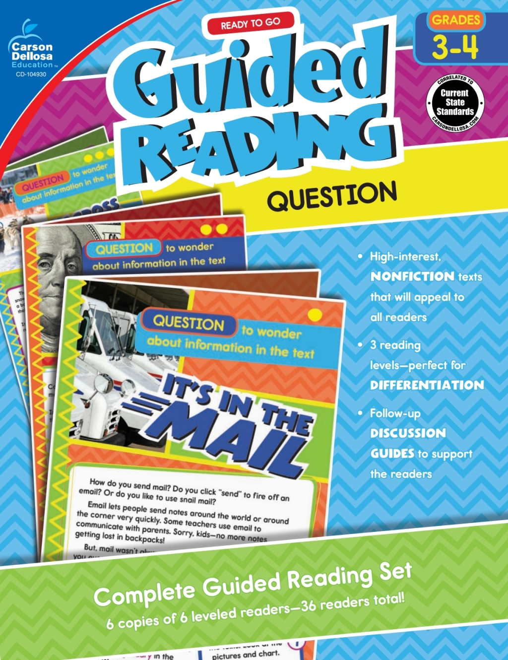 Ready to Go Guided Reading: Question, Grades 3 - 4 - (PDF/EPUB Version)