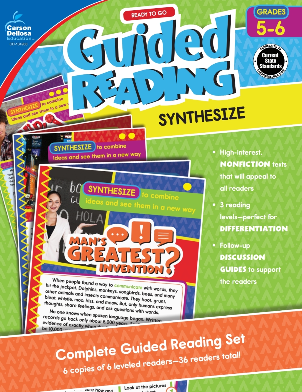 Ready to Go Guided Reading: Synthesize, Grades 5 - 6 - (PDF/EPUB Version)