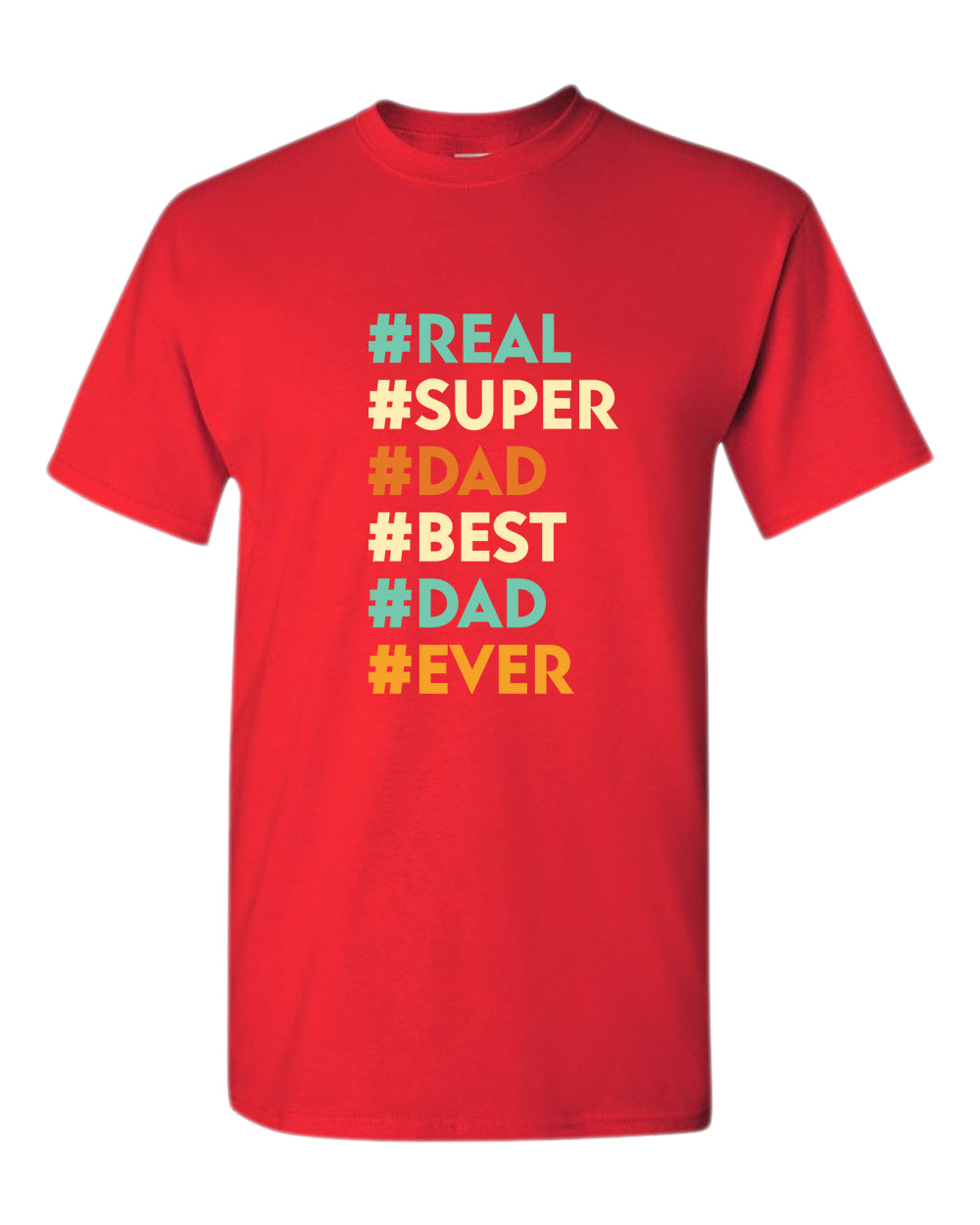 Real super dad best dad ever t-shirt, father's day gift
