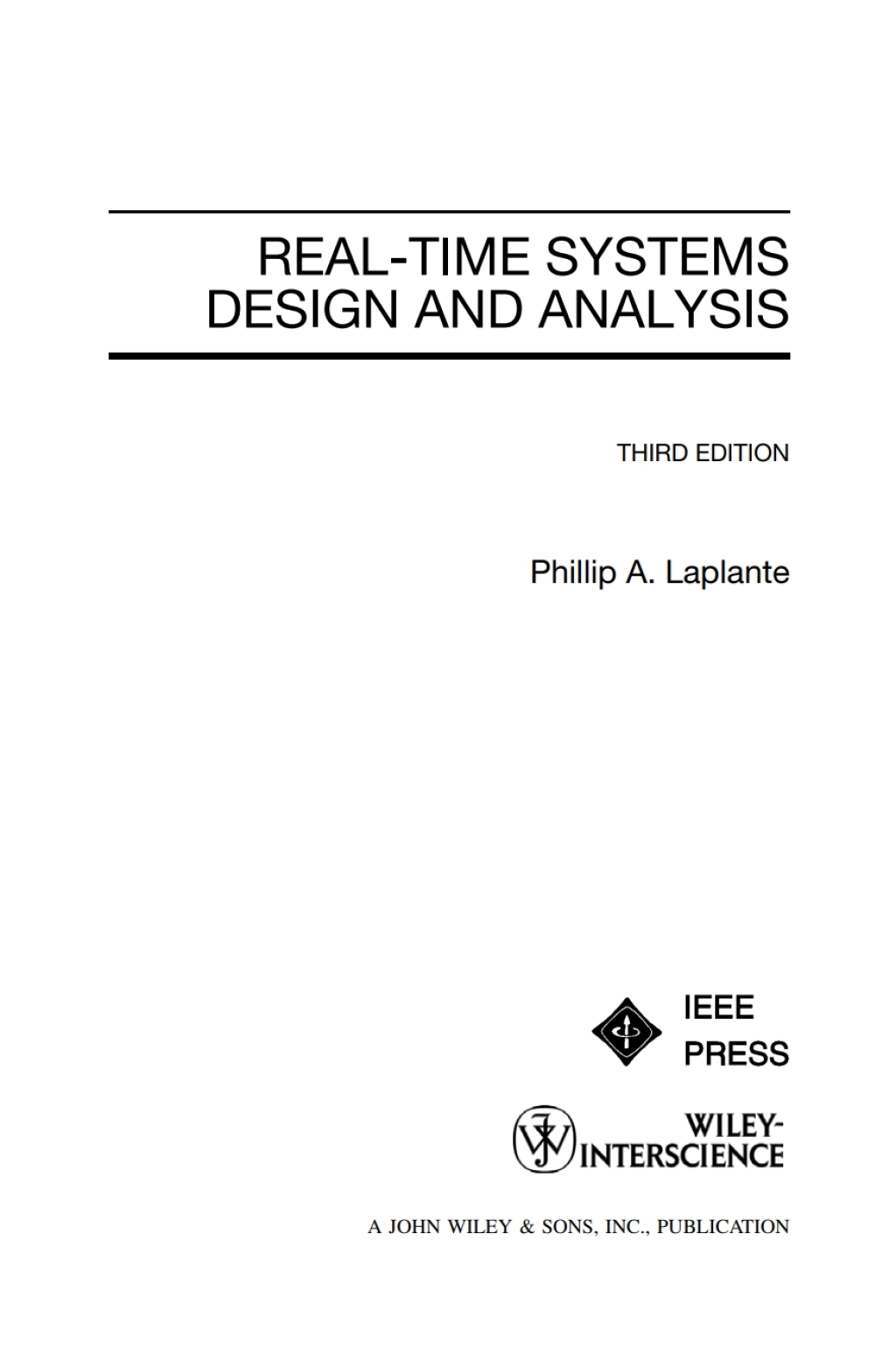 Real-Time Systems Design and Analysis 3rd Edition â€“ PDF/EPUB Version Downloadable