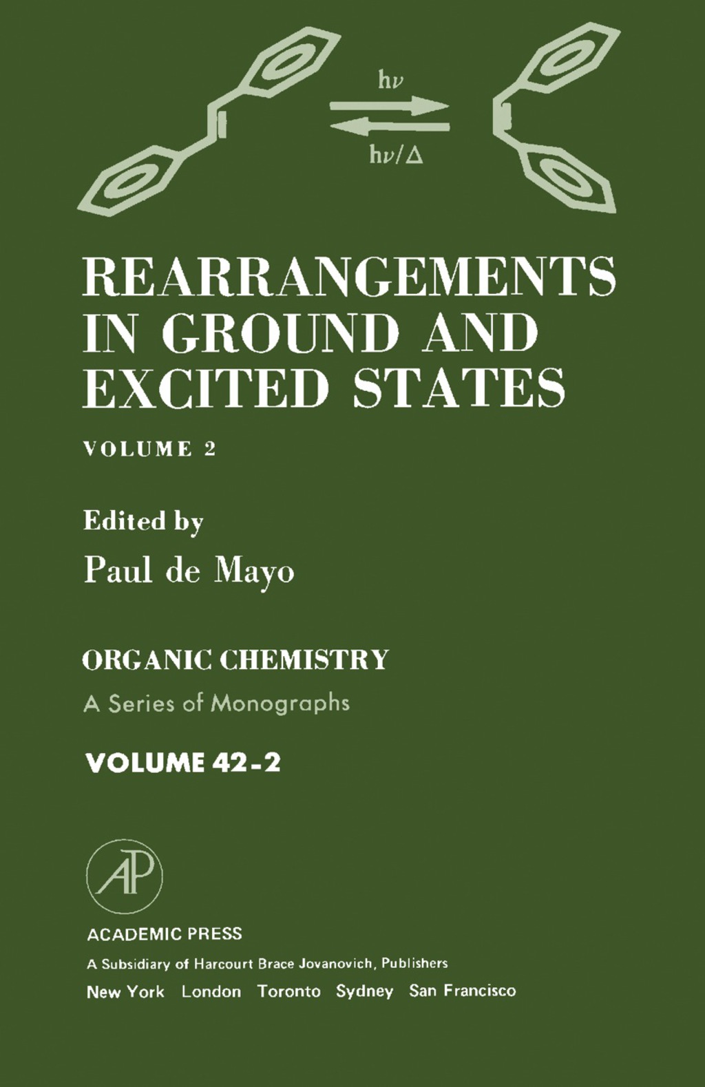 Rearrangements in Ground and Excited States Organic Chemistry: A Series of Monographs, Vol. 42.2  â€“ PDF/EPUB Version Downloadable