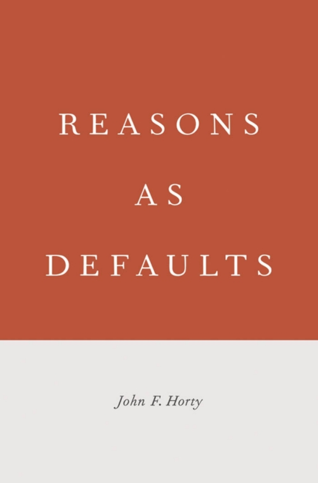 Reasons as Defaults  â€“ PDF/EPUB Version Downloadable