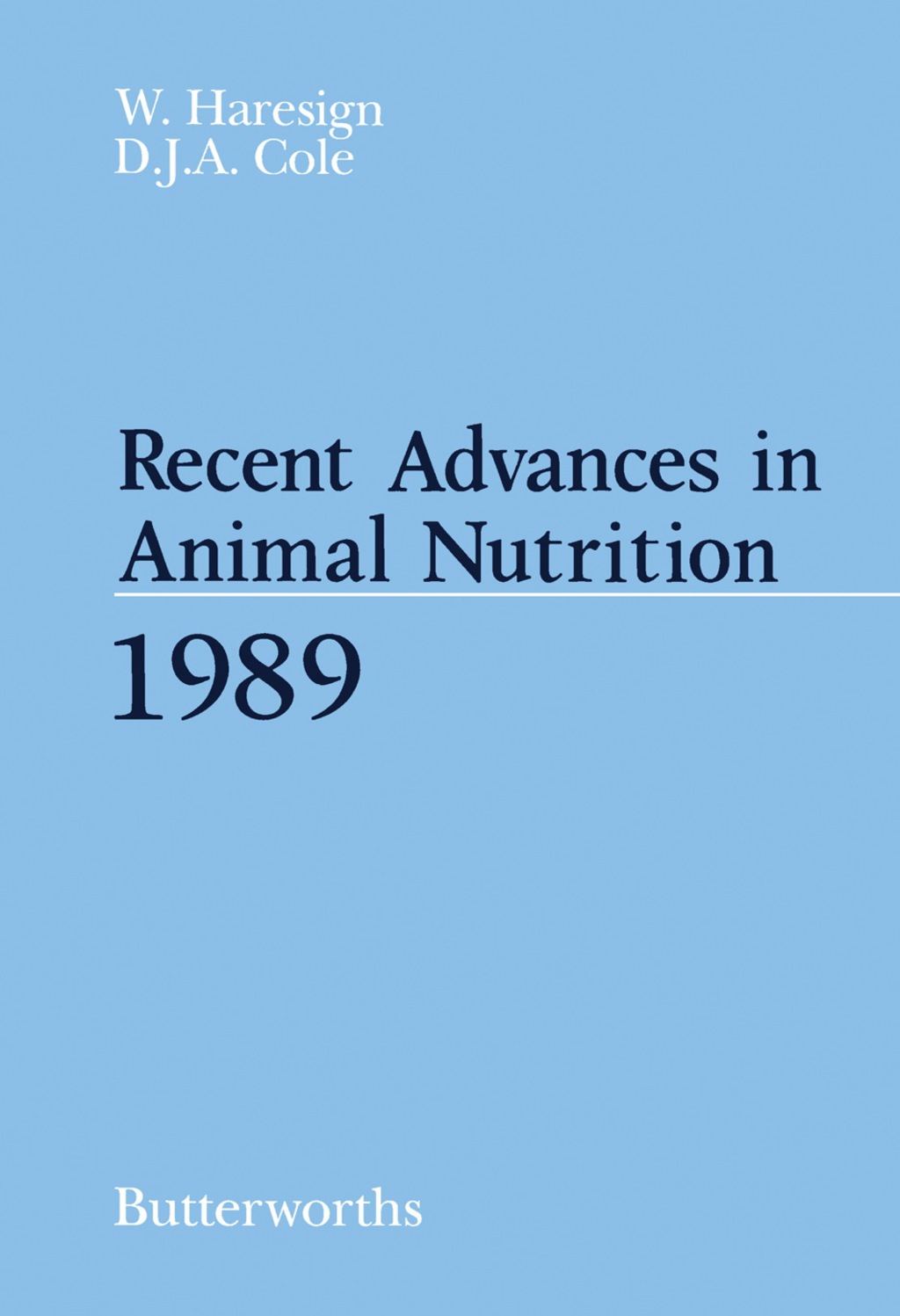 Recent Advances in Animal Nutrition  â€“ PDF/EPUB Version Downloadable