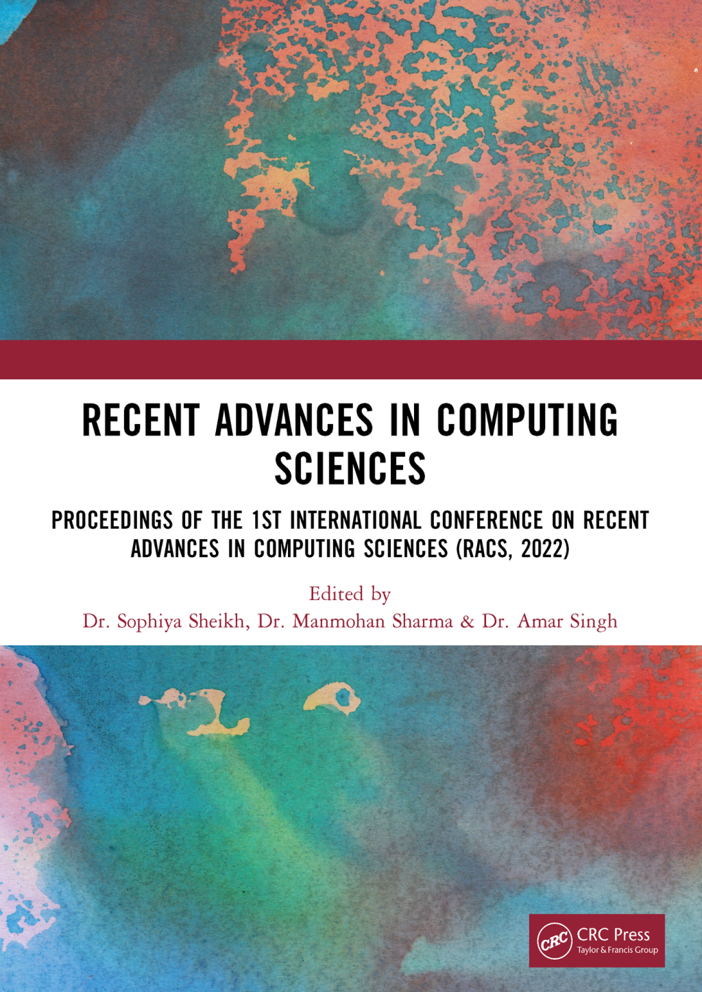Recent Advances in Computing Sciences Proceedings of RACS 2022 1st Edition â€“ PDF/EPUB Version Downloadable