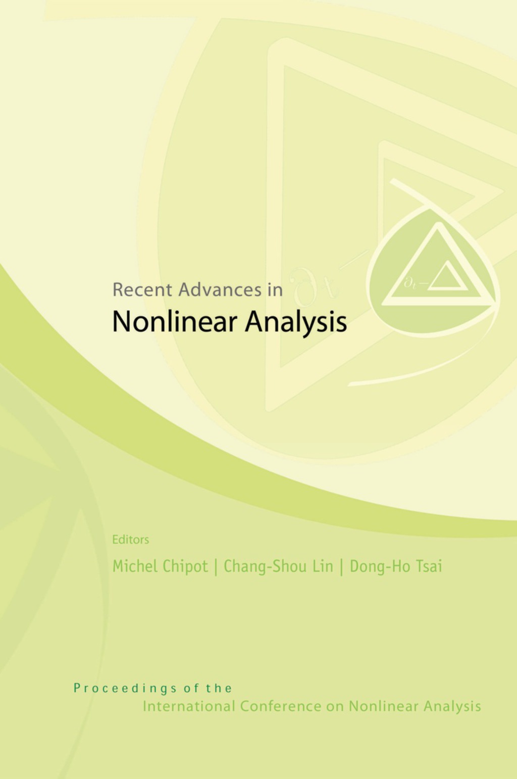 RECENT ADVANCES IN NONLINEAR ANALYSIS  â€“ PDF/EPUB Version Downloadable
