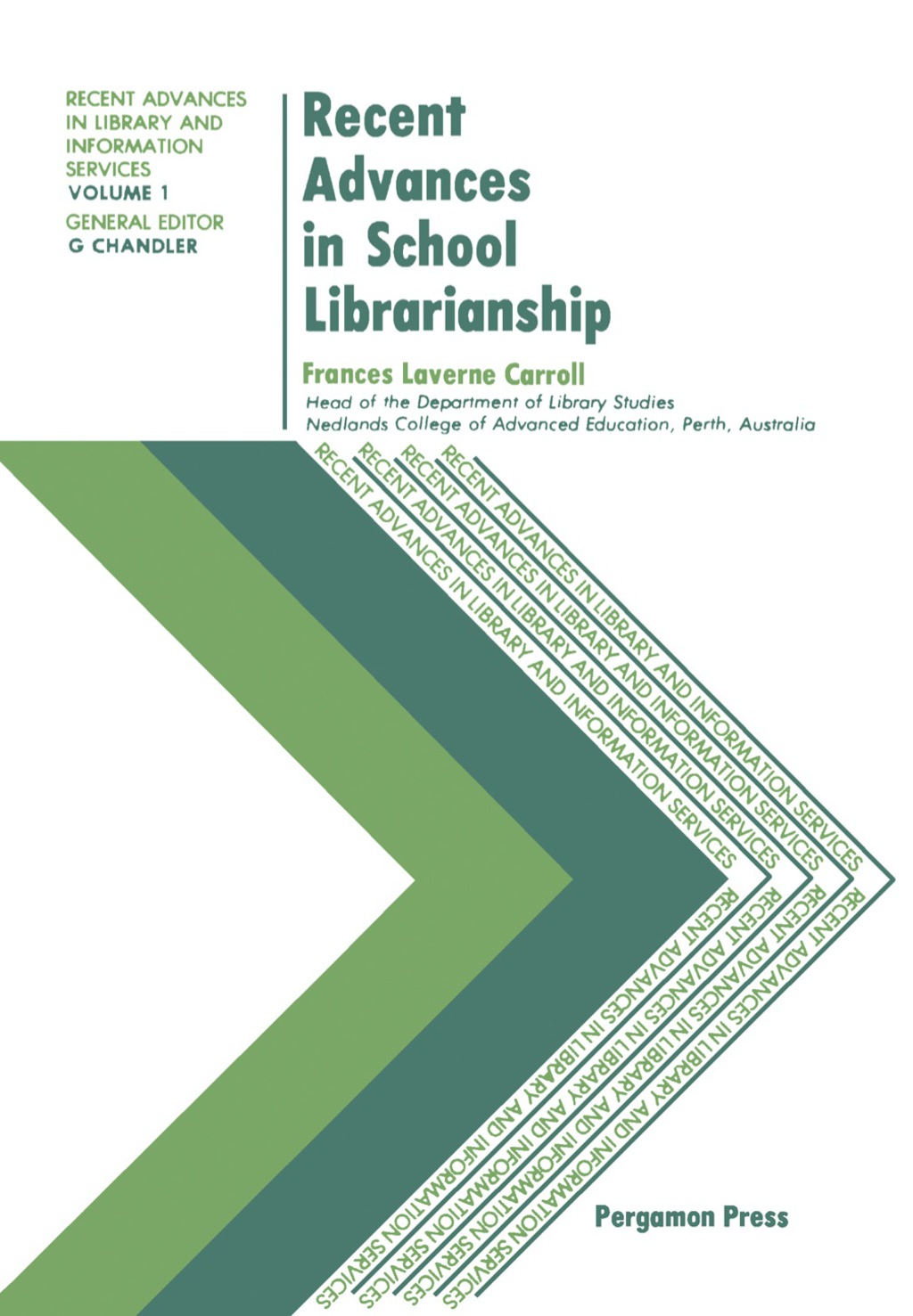 Recent Advances in School Librarianship Recent Advances in Library and Information Services  â€“ PDF/EPUB Version Downloadable