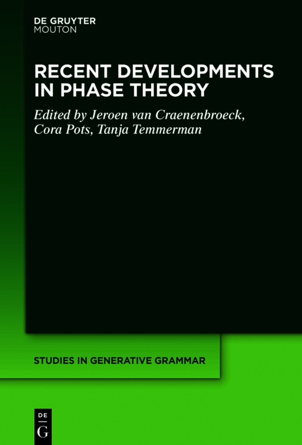 Recent Developments in Phase Theory 1st Edition â€“ PDF/EPUB Version Downloadable