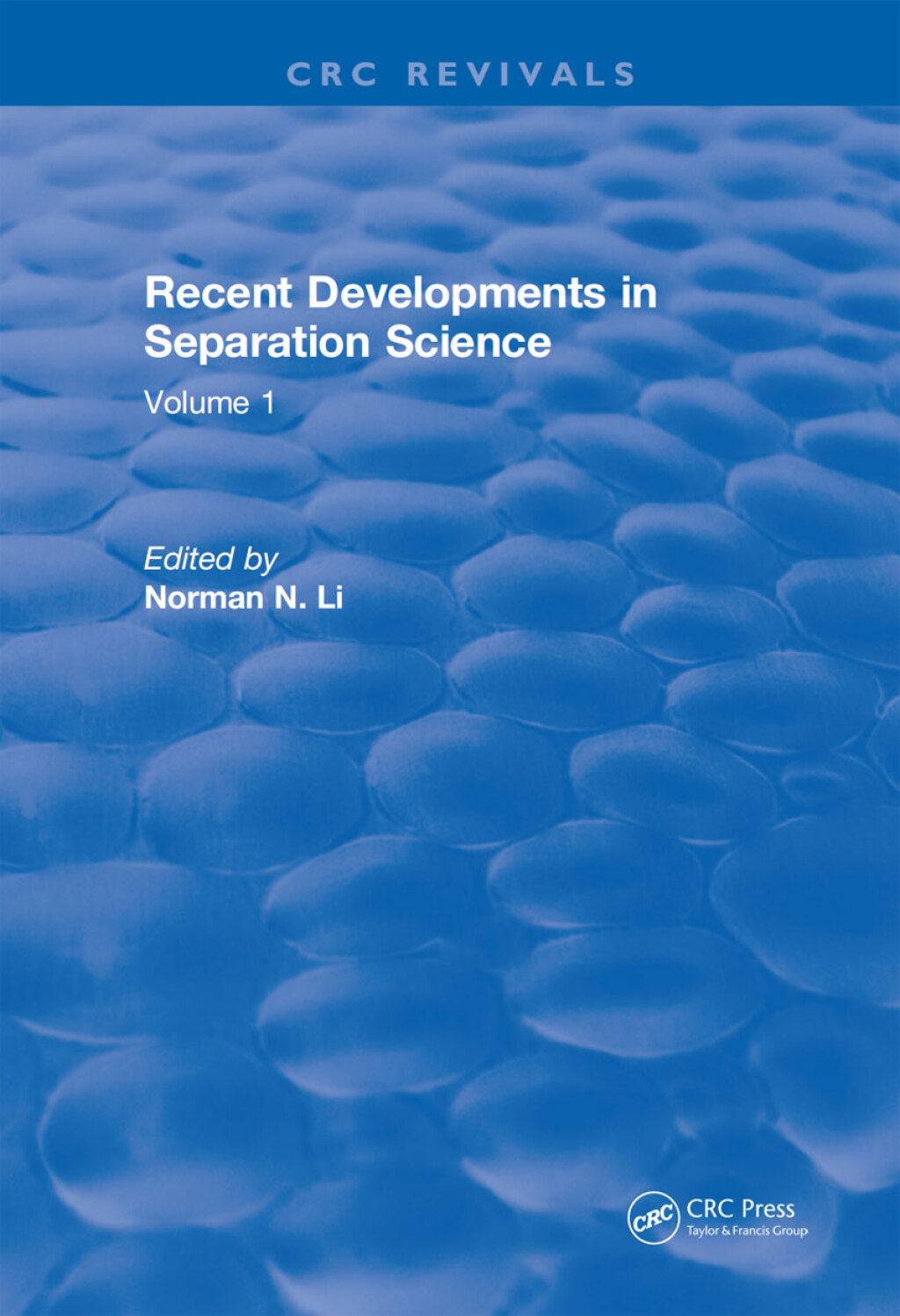 Recent Developments in Separation Science Volume 1 1st Edition â€“ PDF/EPUB Version Downloadable