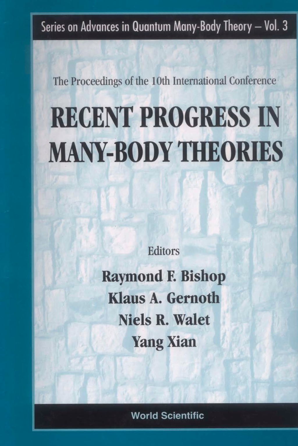 RECENT PROGRESS IN MANY-BODY THEOR..(V3)  â€“ PDF/EPUB Version Downloadable