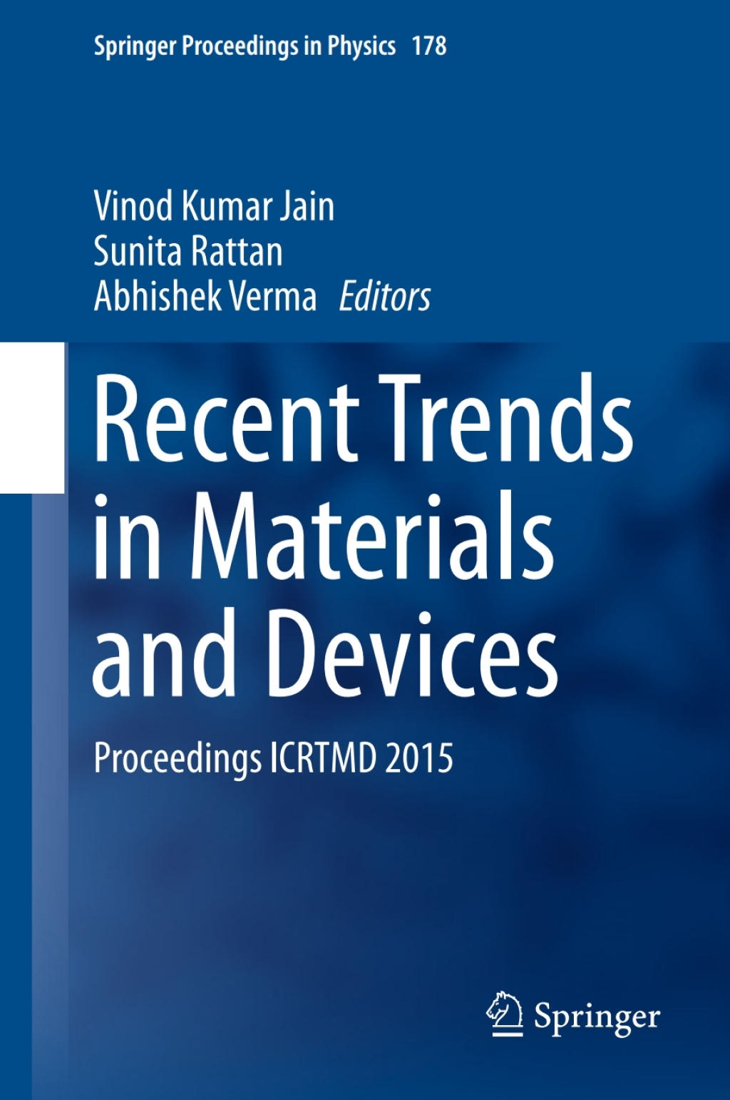 Recent Trends in Materials and Devices Proceedings ICRTMD 2015  â€“ PDF/EPUB Version Downloadable