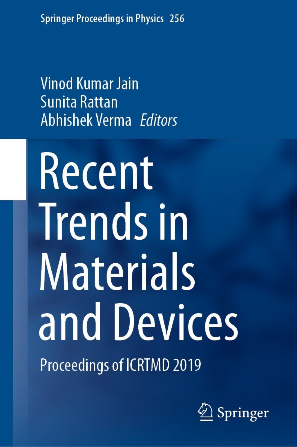 Recent Trends in Materials and Devices Proceedings of ICRTMD 2019 1st Edition â€“ PDF/EPUB Version Downloadable
