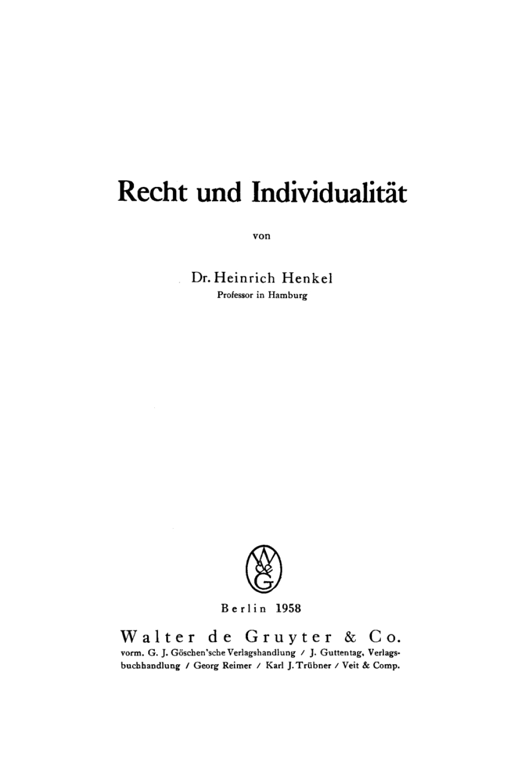 Recht und IndividualitÃ¤t 1st Edition â€“ PDF/EPUB Version Downloadable
