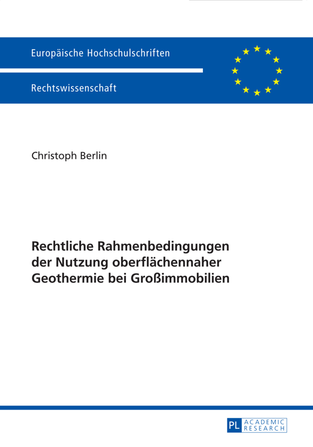 Rechtliche Rahmenbedingungen der Nutzung oberflaechennaher Geothermie bei GroÃŸimmobilien 1st Edition â€“ PDF/EPUB Version Downloadable