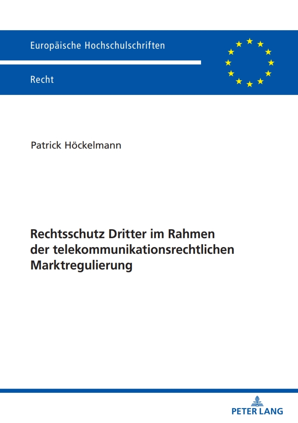 Rechtsschutz Dritter im Rahmen der telekommunikationsrechtlichen Marktregulierung 1st Edition â€“ PDF/EPUB Version Downloadable