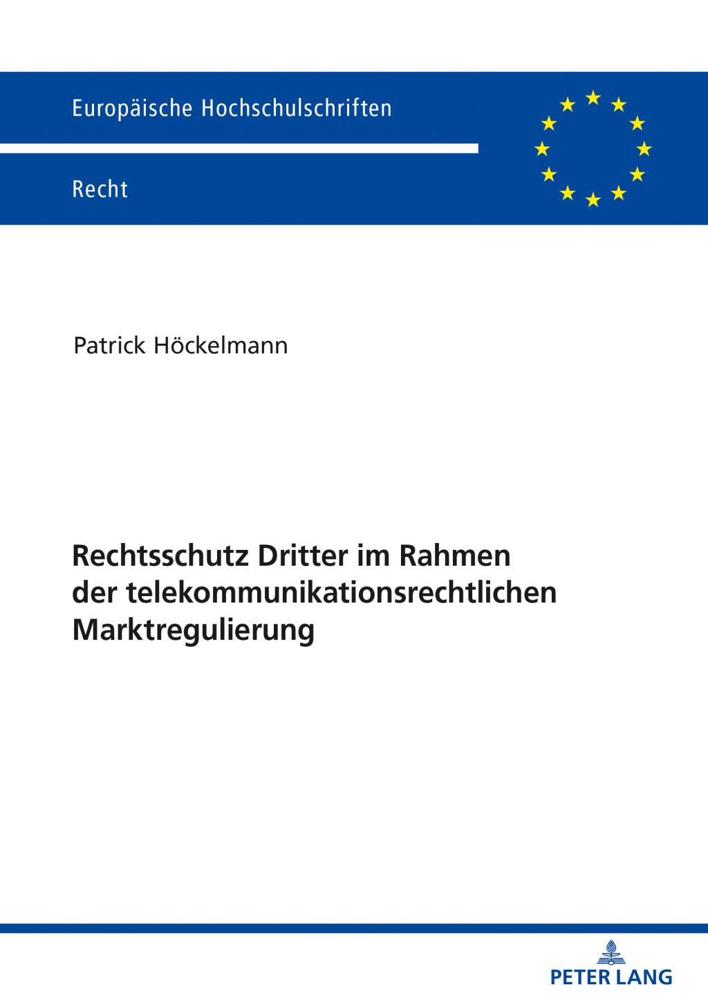 Rechtsschutz Dritter im Rahmen der telekommunikationsrechtlichen Marktregulierung 1st Edition â€“ PDF/EPUB Version Downloadable