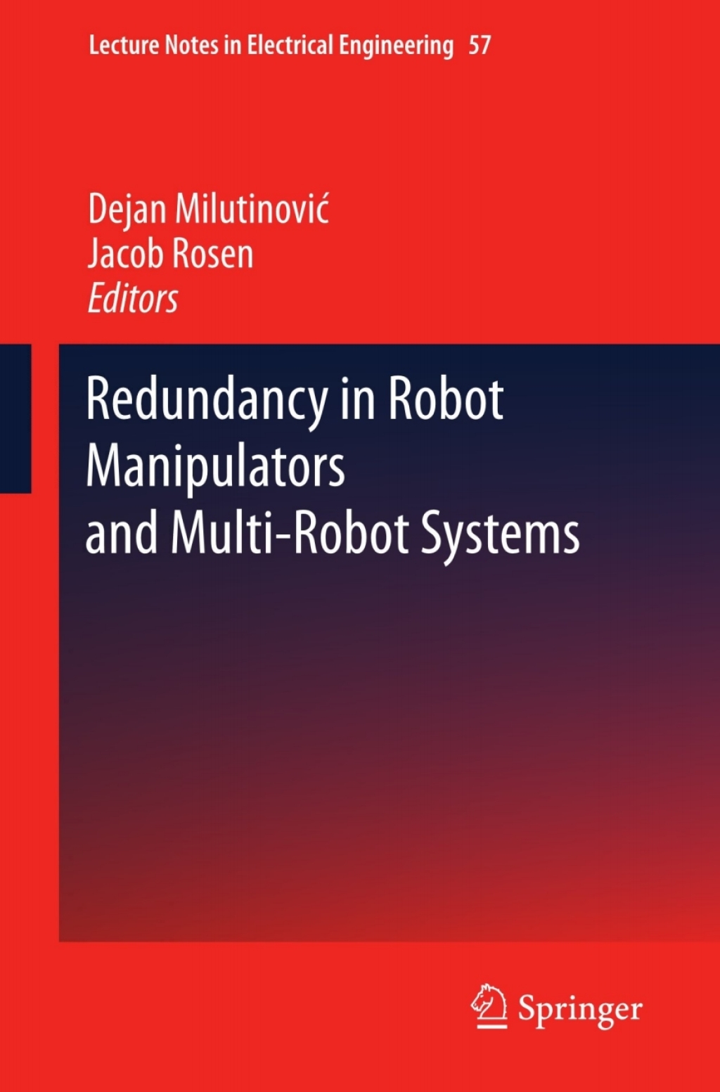 Redundancy in Robot Manipulators and Multi-Robot Systems â€“ PDF/EPUB ...
