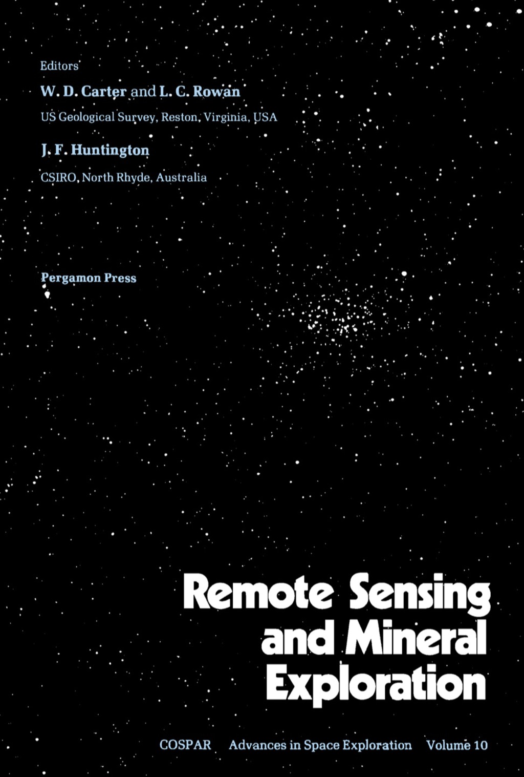 Remote Sensing and Mineral Exploration Proceedings of a Workshop of the Twenty-Second Plenary Meeting of COSPAR, Bangalore, India, 29 May to 9 June 1979 - (PDF/EPUB Version)