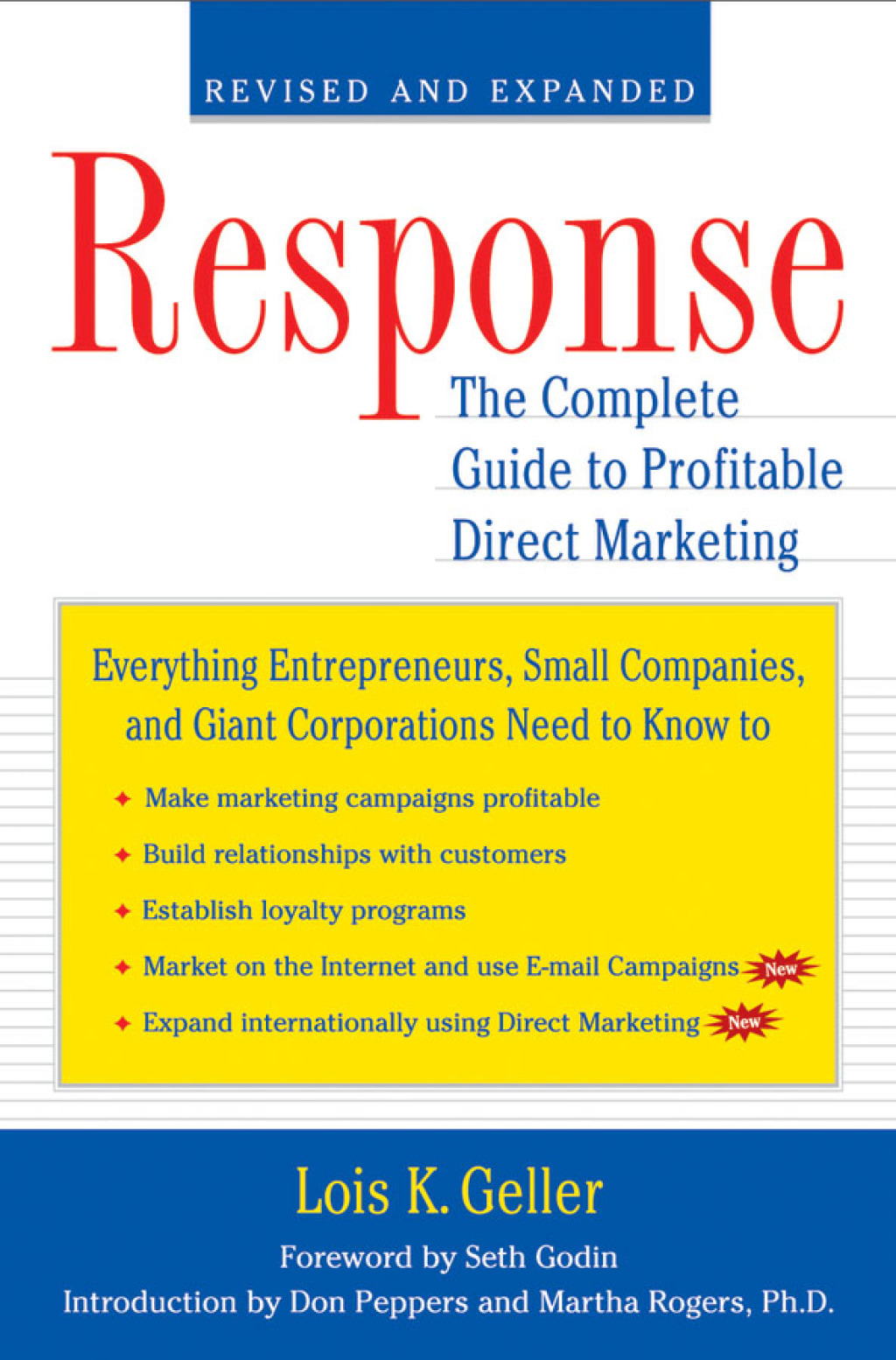 Response The Complete Guide to Profitable Direct Marketing - (PDF/EPUB Version)