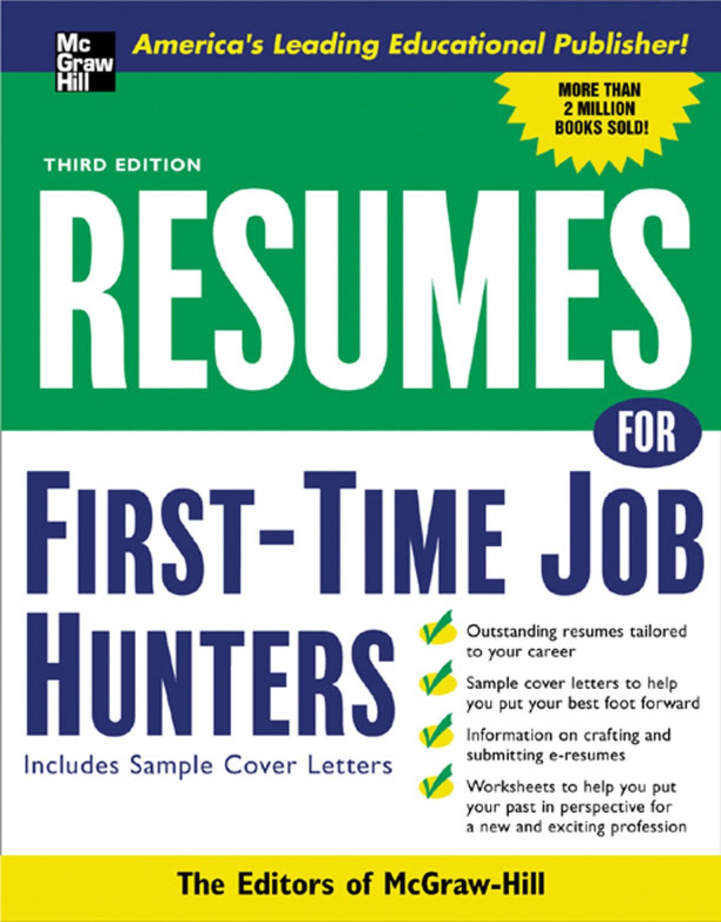 Resumes for First-Time Job Hunters, Third edition 3rd Edition - (PDF/EPUB Version)