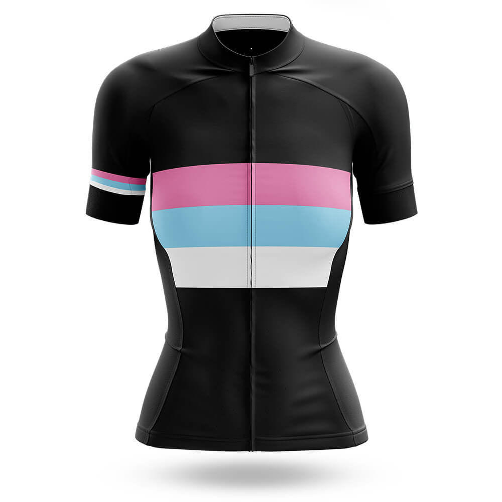 Retro Color Lines - Women's Cycling Jersey Only