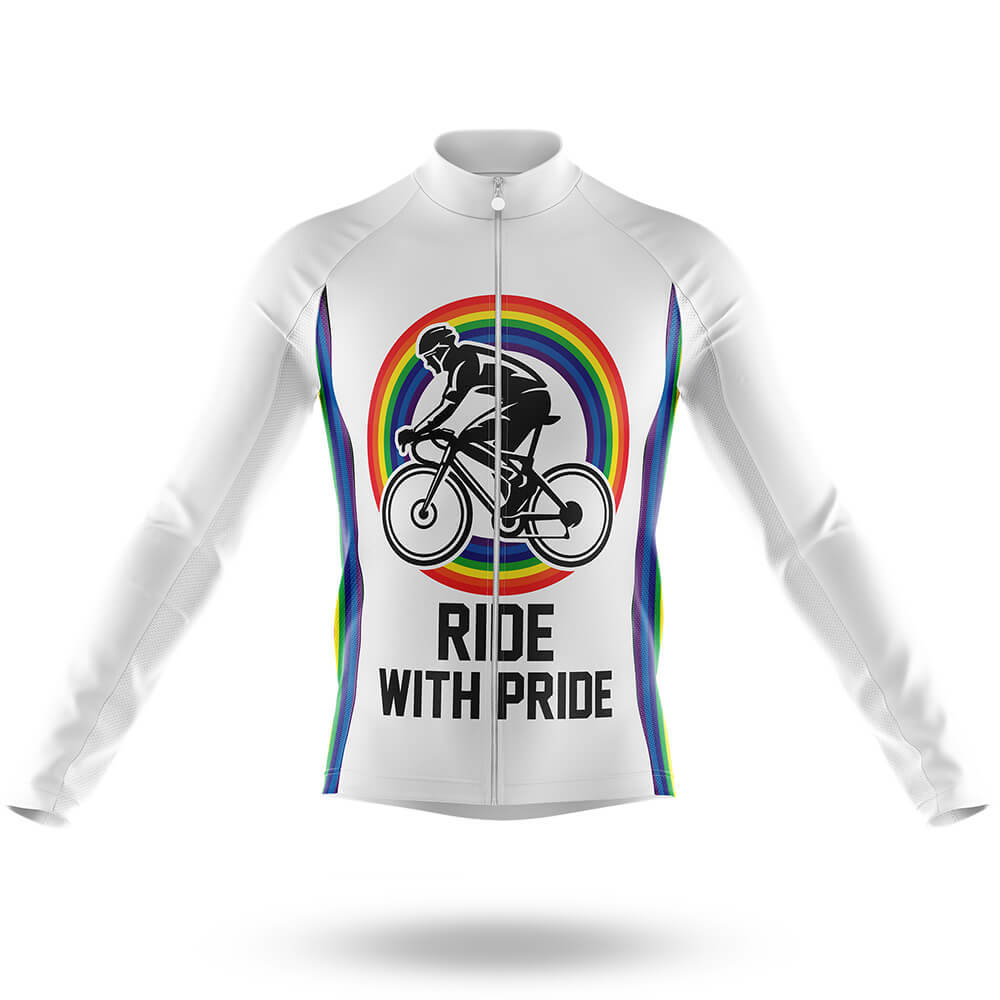 Ride With Pride V6 - Men's Cycling Long Sleeve Jersey