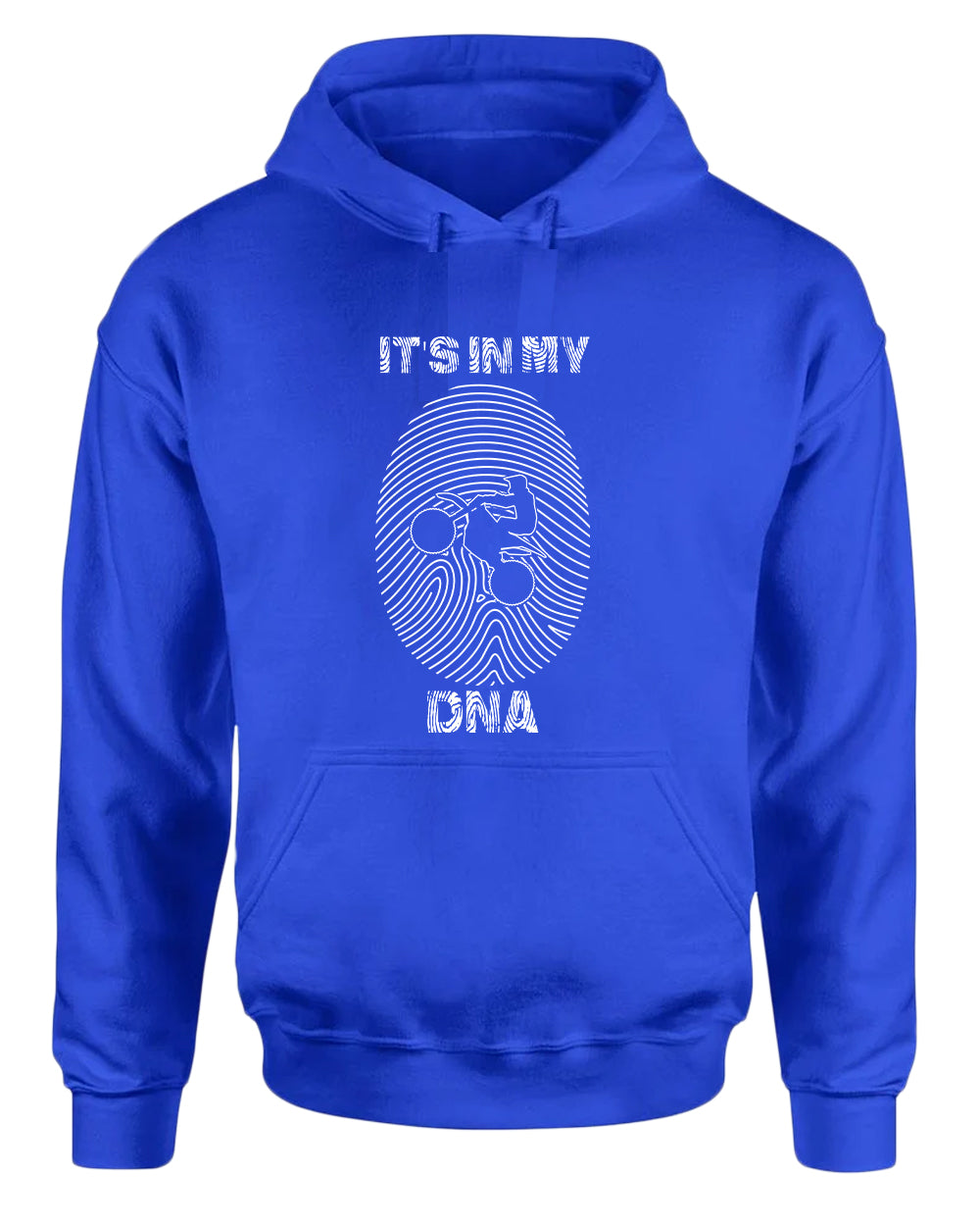 Riding, it's in my DNA hoodie