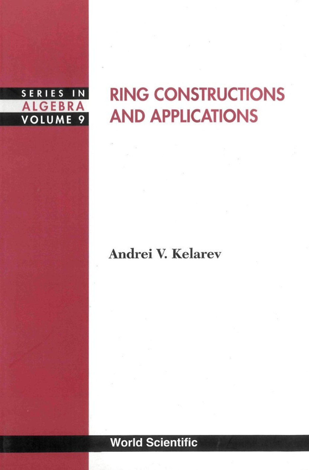 RING CONSTRUCTIONS & APPLICATIONS (V9) - (PDF/EPUB Version)