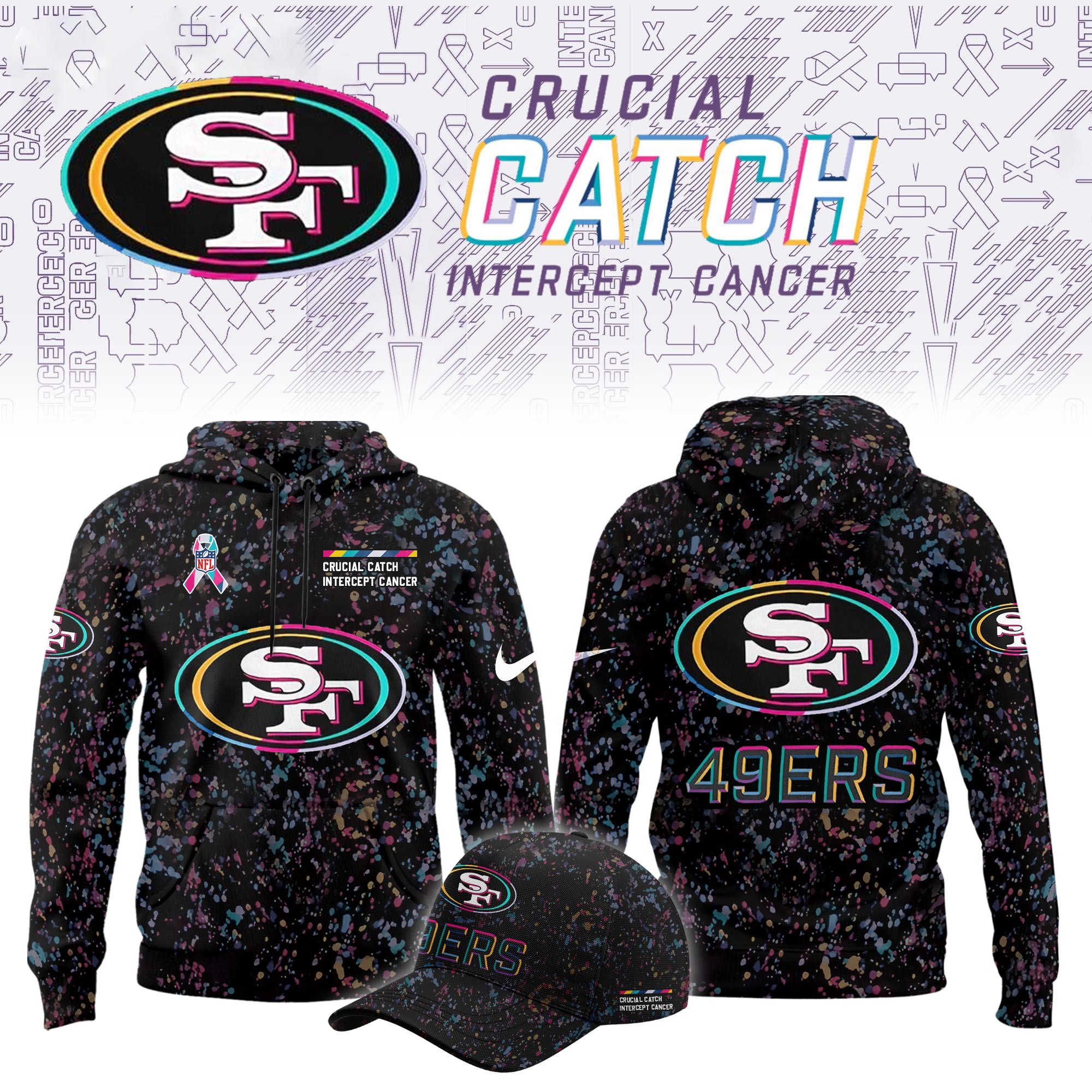 San Francisco 49ers Crucial Catch Limited Hoodie