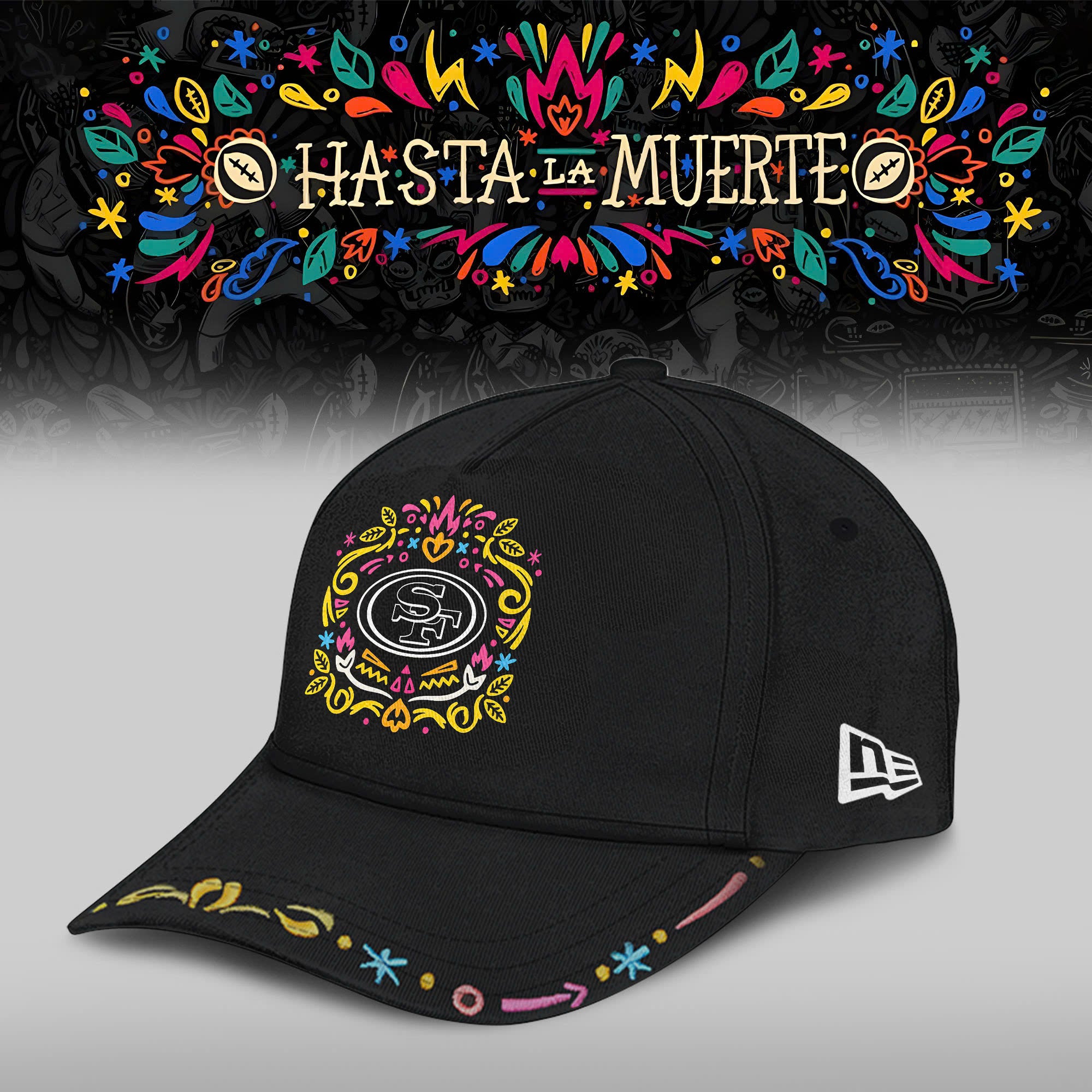 San Francisco 49ers NFL x Hasta la Muerte 2025 Special Editions Cap