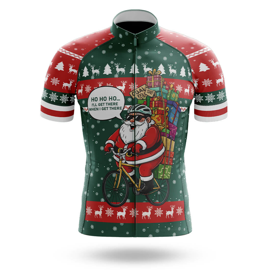 Santaâ€™s Slow Roll - Men's Cycling Jersey Only