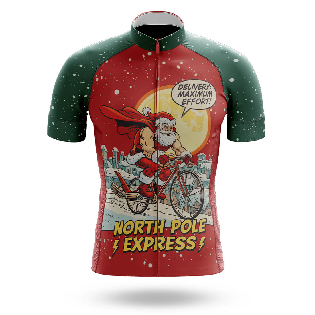 Santa Express - Men's Cycling Jersey Only