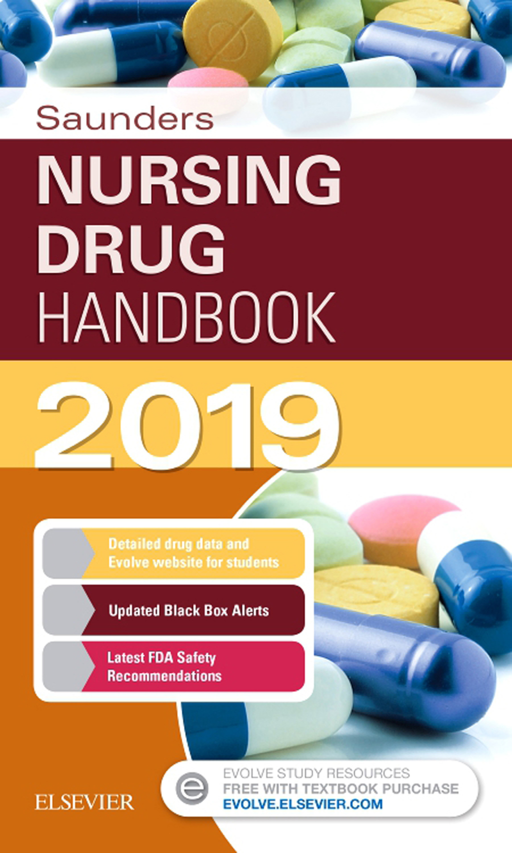 Saunders Nursing Drug Handbook 2019 - (PDF/EPUB Version)