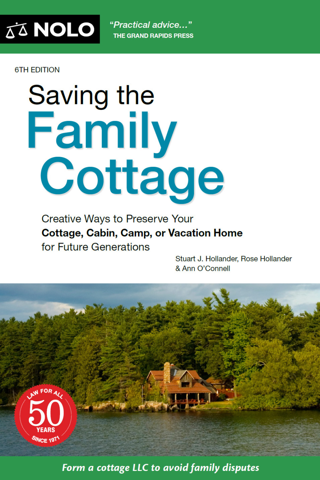Saving the Family Cottage A Guide to Succession Planning for Your Cottage, Cabin, Camp or Vacation Home 6th Edition - (PDF/EPUB Version)