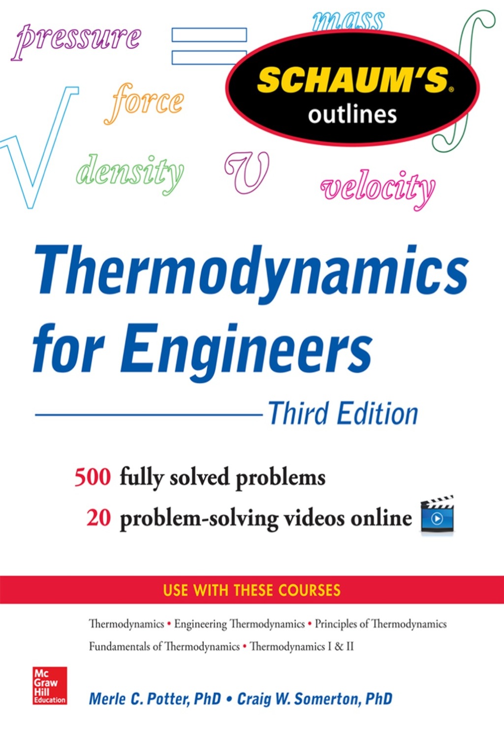 Schaumâ€™s Outline of Thermodynamics for Engineers 3rd Edition - (PDF/EPUB Version)