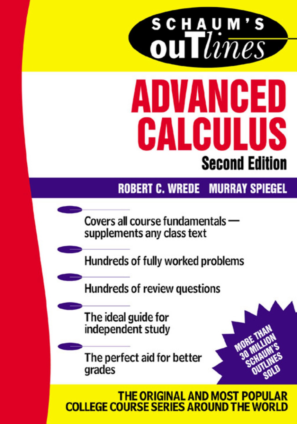 Schaum's Outline of Advanced Calculus 2nd Edition - (PDF/EPUB Version)