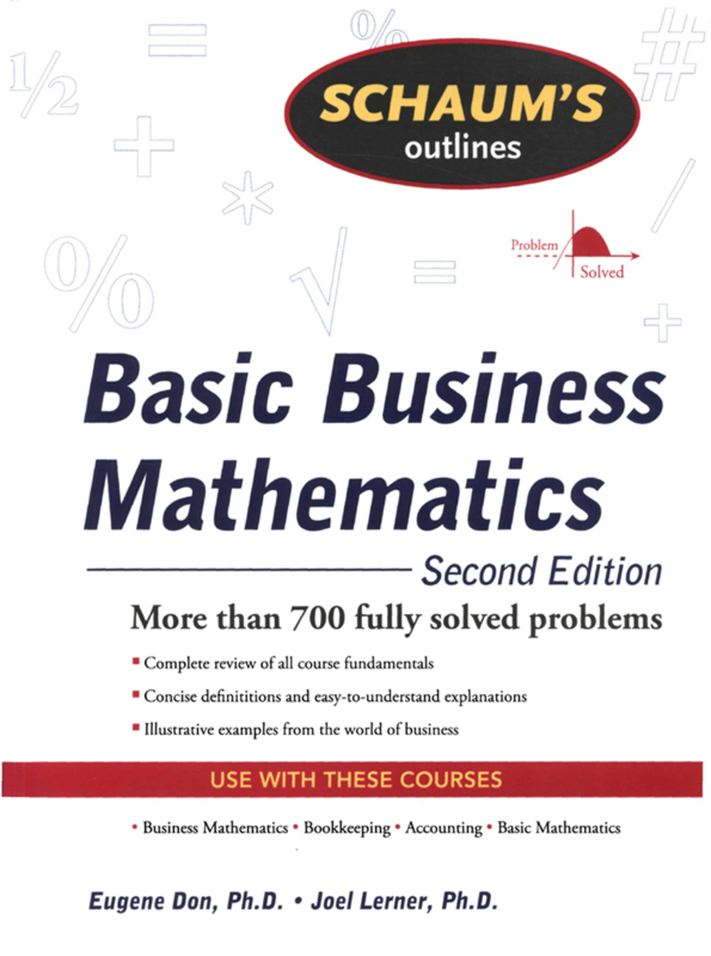 Schaum's Outline of Basic Business Mathematics 2nd Edition - (PDF/EPUB Version)