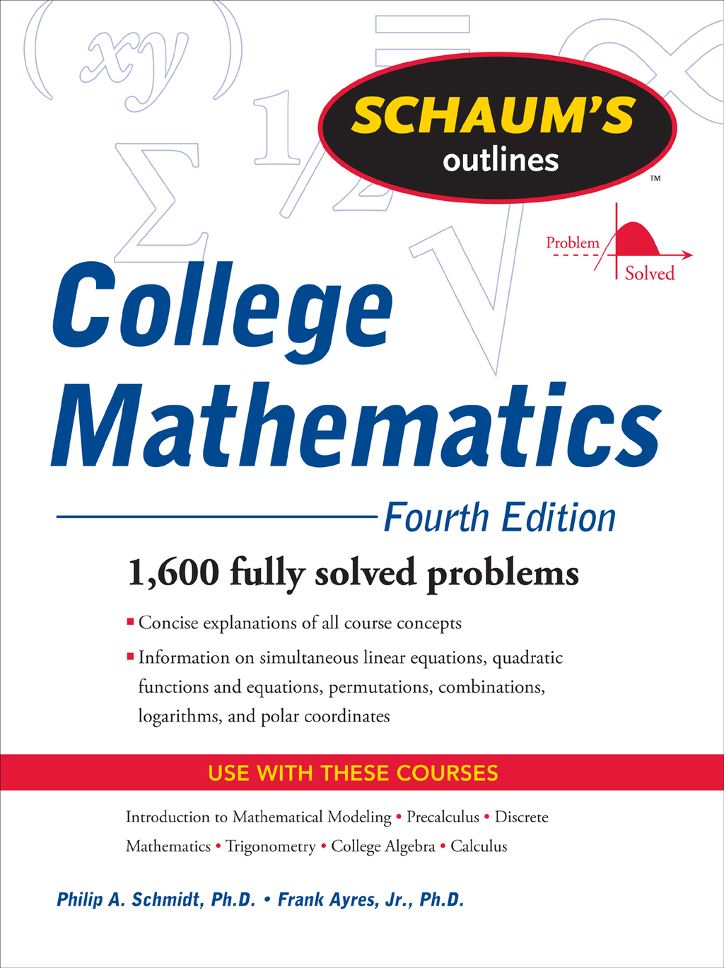 Schaum's Outline of College Mathematics, Fourth Edition 4th Edition - (PDF/EPUB Version)