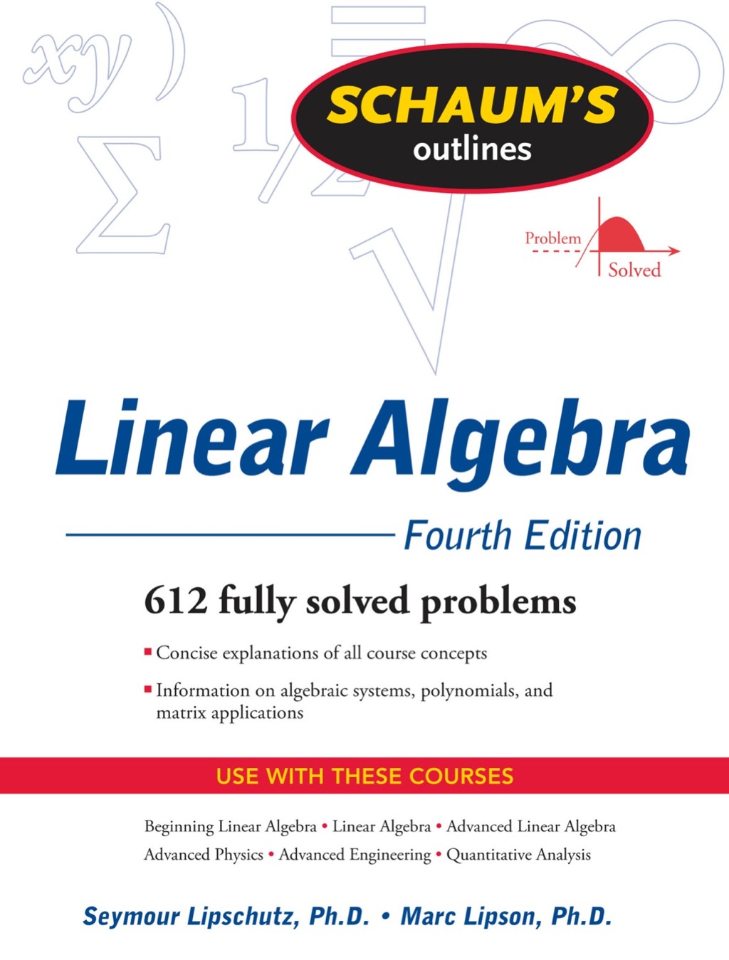 Schaum's Outline of Linear Algebra Fourth Edition 4th Edition - (PDF/EPUB Version)