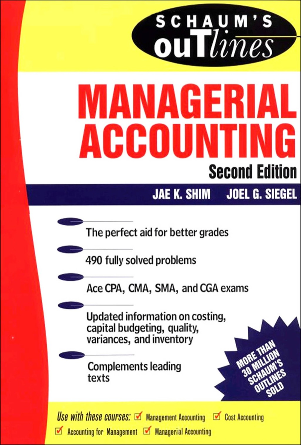 Schaum's Outline of Managerial Accounting 2nd Edition - (PDF/EPUB Version)